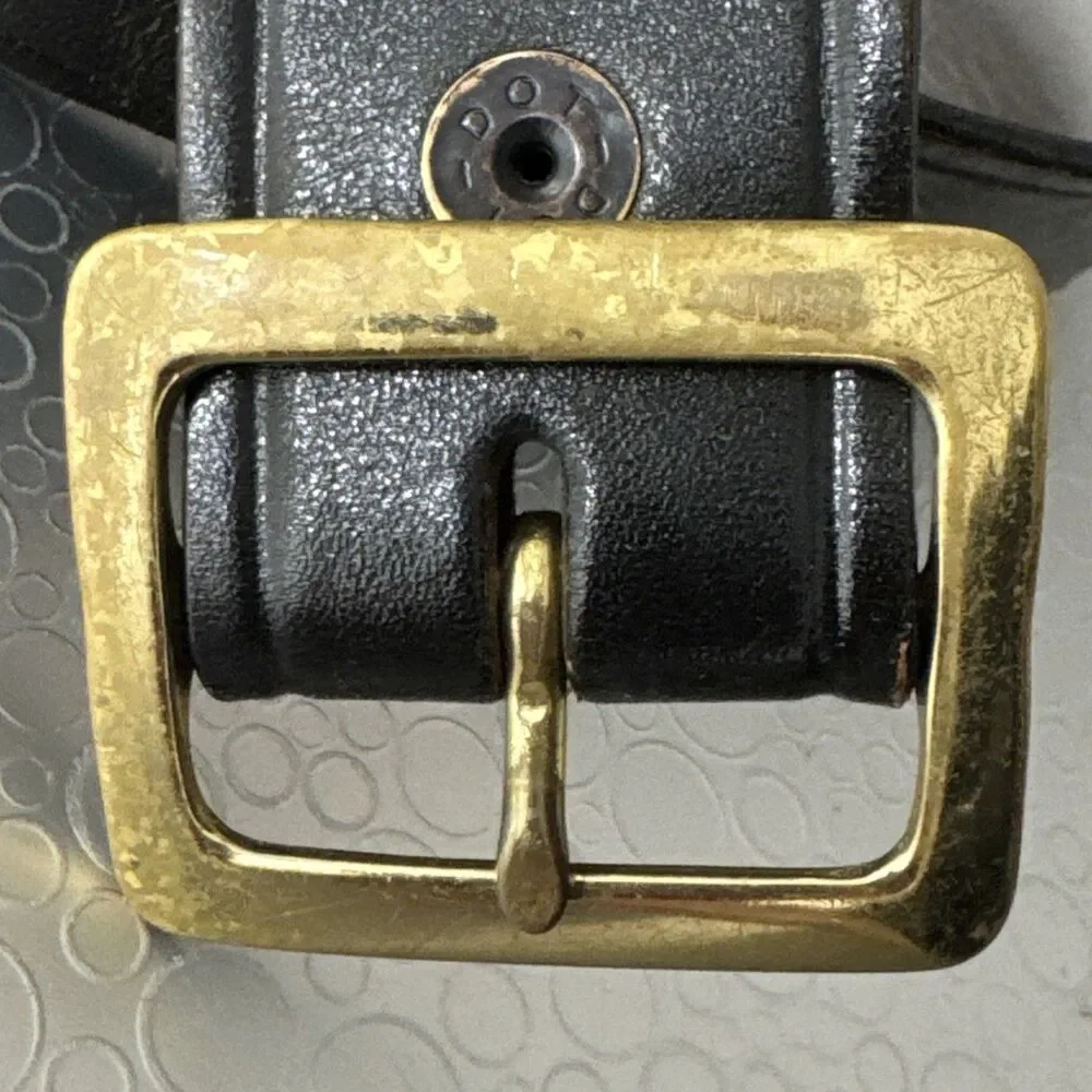 Don Hume B111 Stiffened Leather Duty Security Uniform Belt 40 Tactical CCW EDC